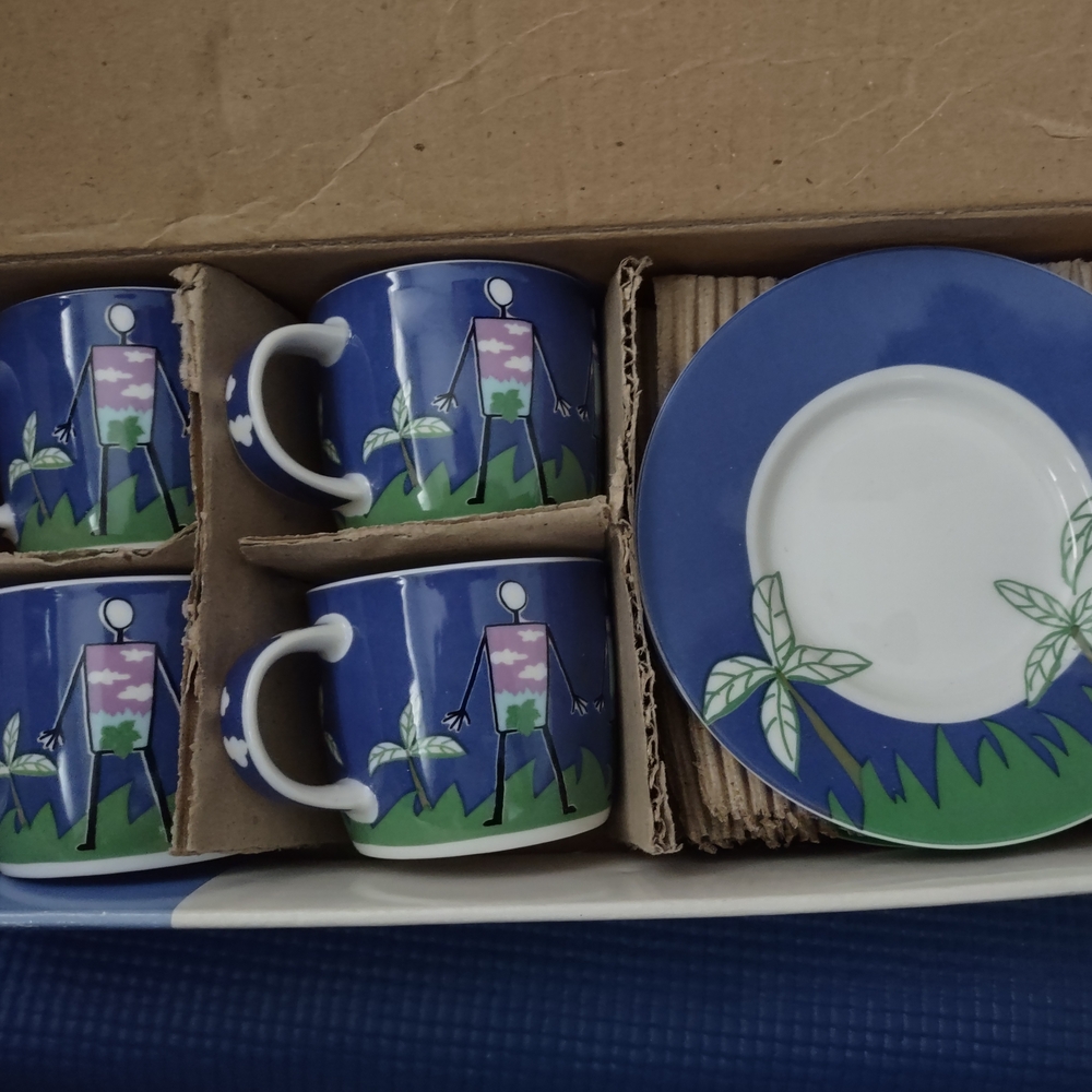 Studio Nova Love in Bloom, Espresso Cup and Saucer Set